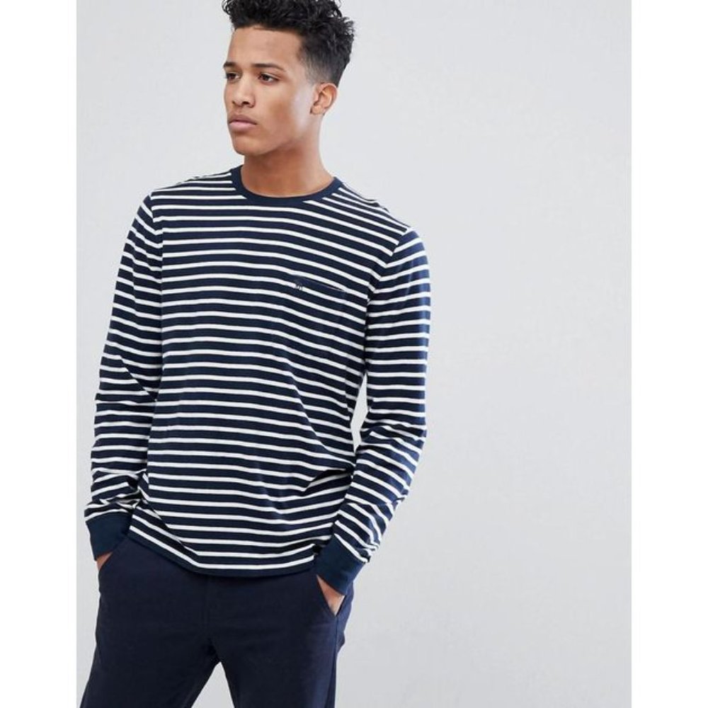 Men’s Abercrombie striped shirt